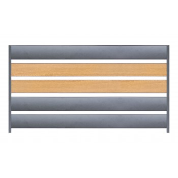 Przęsło Panelowe stalowe DPDD 2,5x1,2 m wersja 137 mm