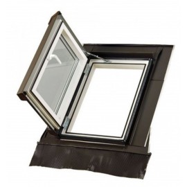 Wyłaz dachowy PVC Skylight 45x73 z kołnierzem